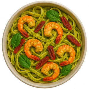 Pesto Prawn